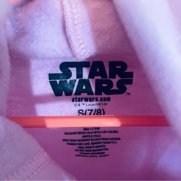 STAR WARS LOT of 3 Girls Tops Size M (7-8) Baby Yoda, The Child, The Mandalorian - Picture 9 of 10